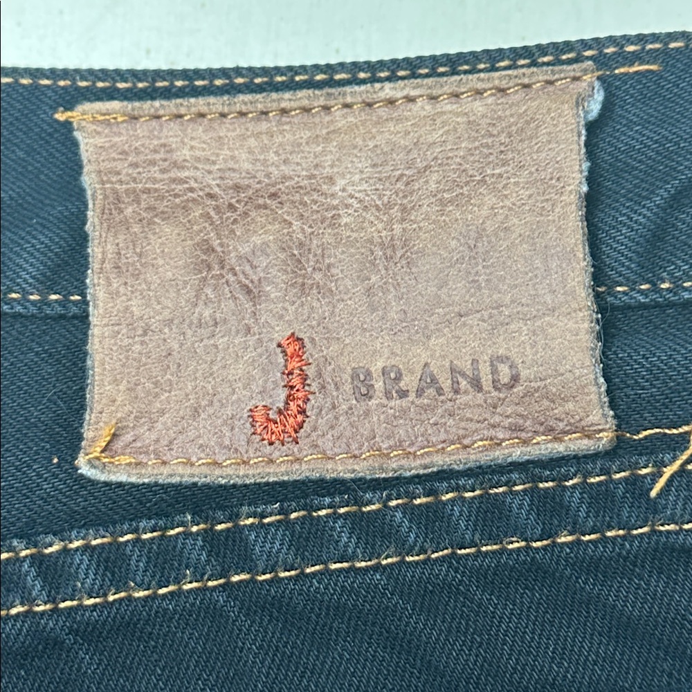 J Brand Women's Dark Wash Mid Rise Straight Leg Jeans Size 34‎ - Picture 8 of 15